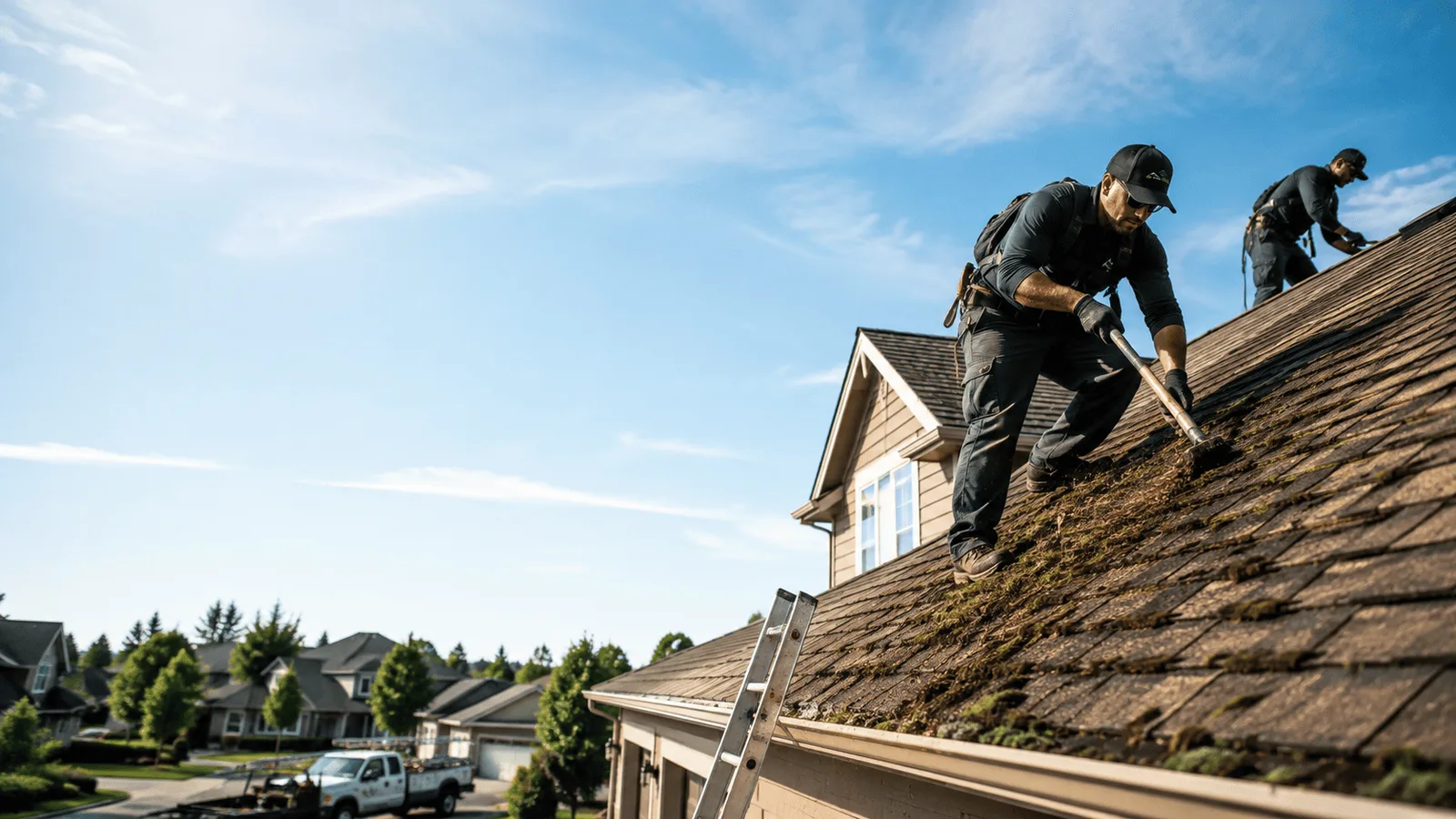 Roof Moss Removal in Staples, TX near me